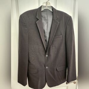 Calvin Klein Young Mens Black Suit Jacket